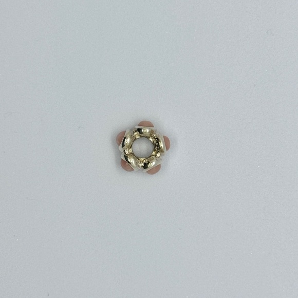 Retired Rare Pandora Pink Opal Cabochon Charm - Picture 3 of 8